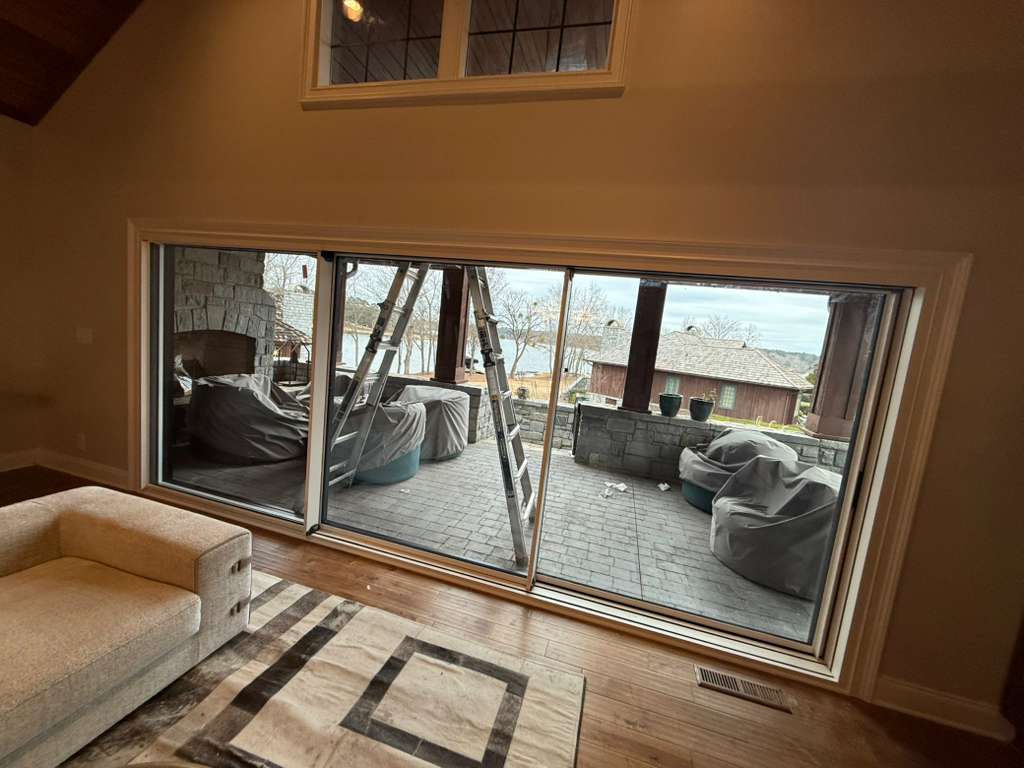 Sliding Doors project — Atlanta Lakefront: 3 Panel Multi-Slide Glass Door · Atlanta, GA