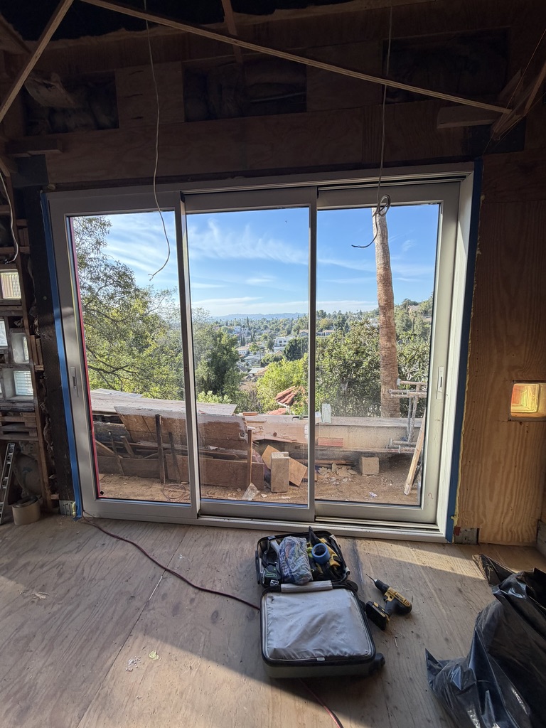 Sliding Doors project — Los Angeles New Build: 3 Panel Multi-Slide Glass Door · Los Angeles, CA