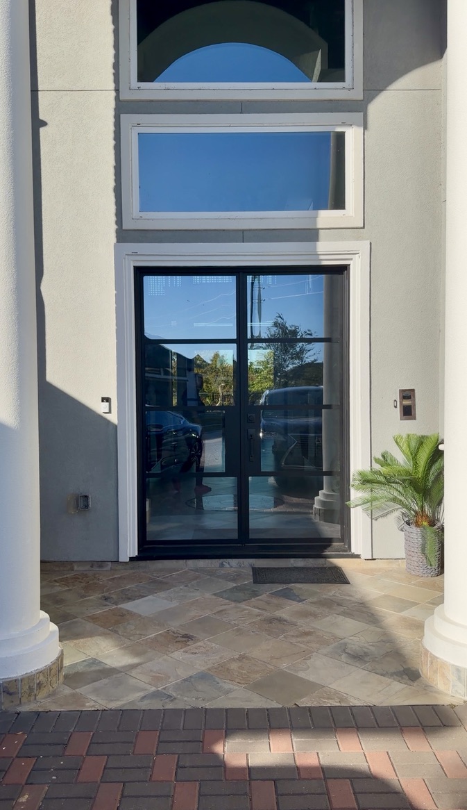 Entry Doors project — Richmond Residence: Aluminum Entry Door · Richmond, TX