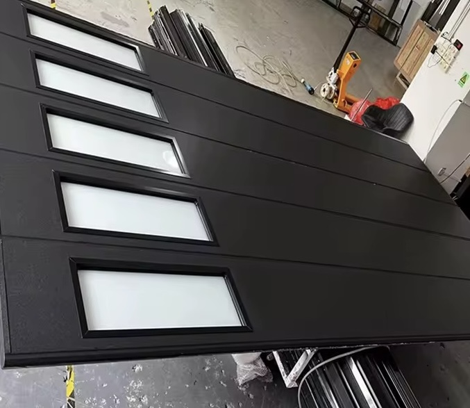Built in Our Facility — aluminum garage door installation