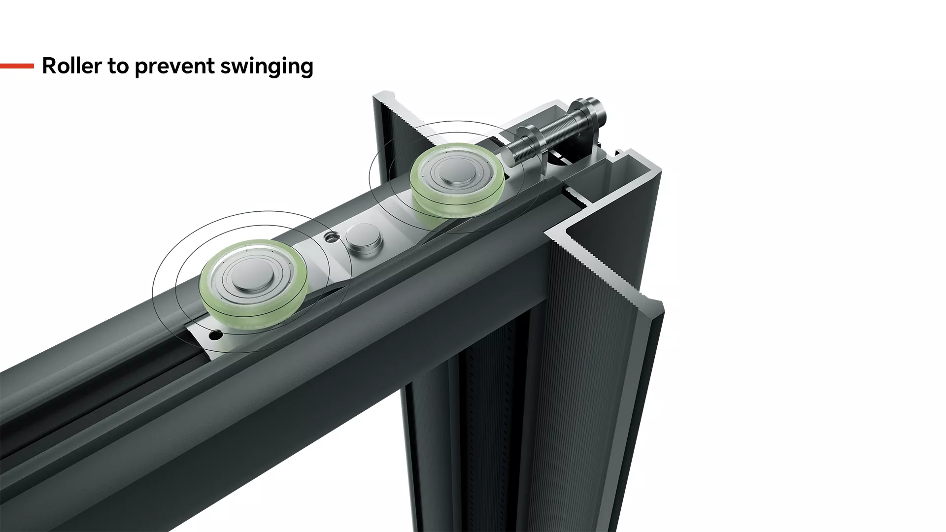 Upper Anti-Swing Wheels